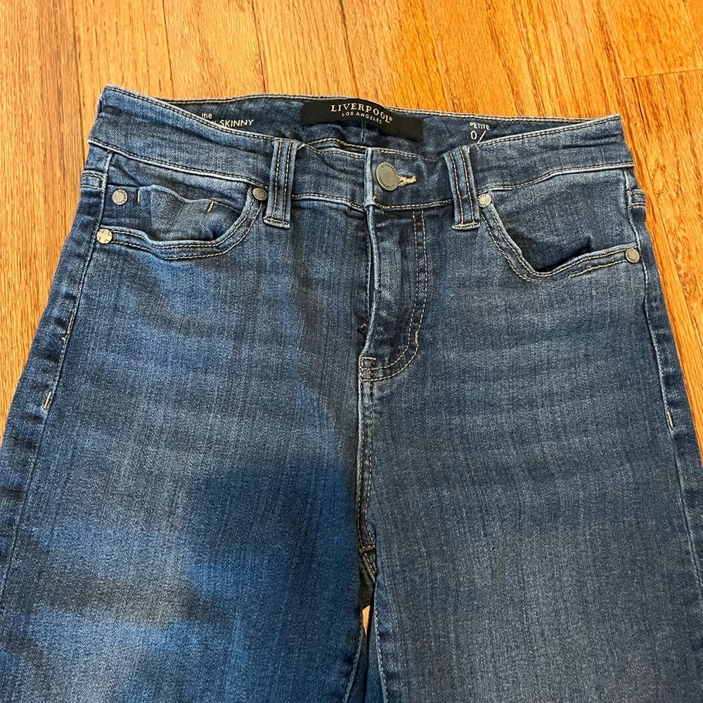 Liverpool non-skinny skinny ankle Jean in petite 0 /25 - Picture 3 of 13